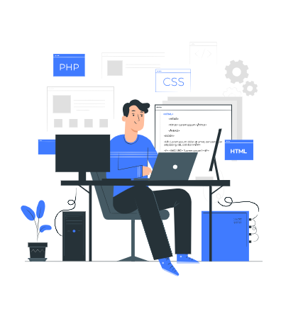 Team of developers collaborating